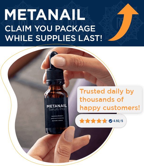 natural nail repair serum for healthy nails and feet
